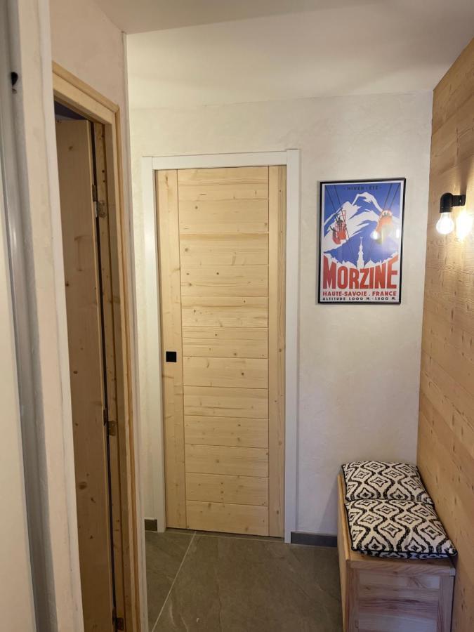 Morzine : Bel Appartement A 5 Mn Du Telepherique Bagian luar foto