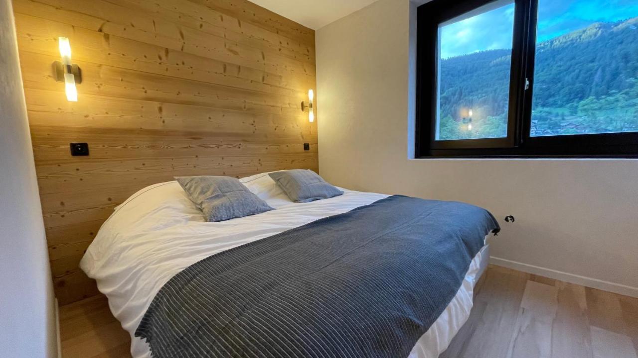 Morzine : Bel Appartement A 5 Mn Du Telepherique Bagian luar foto
