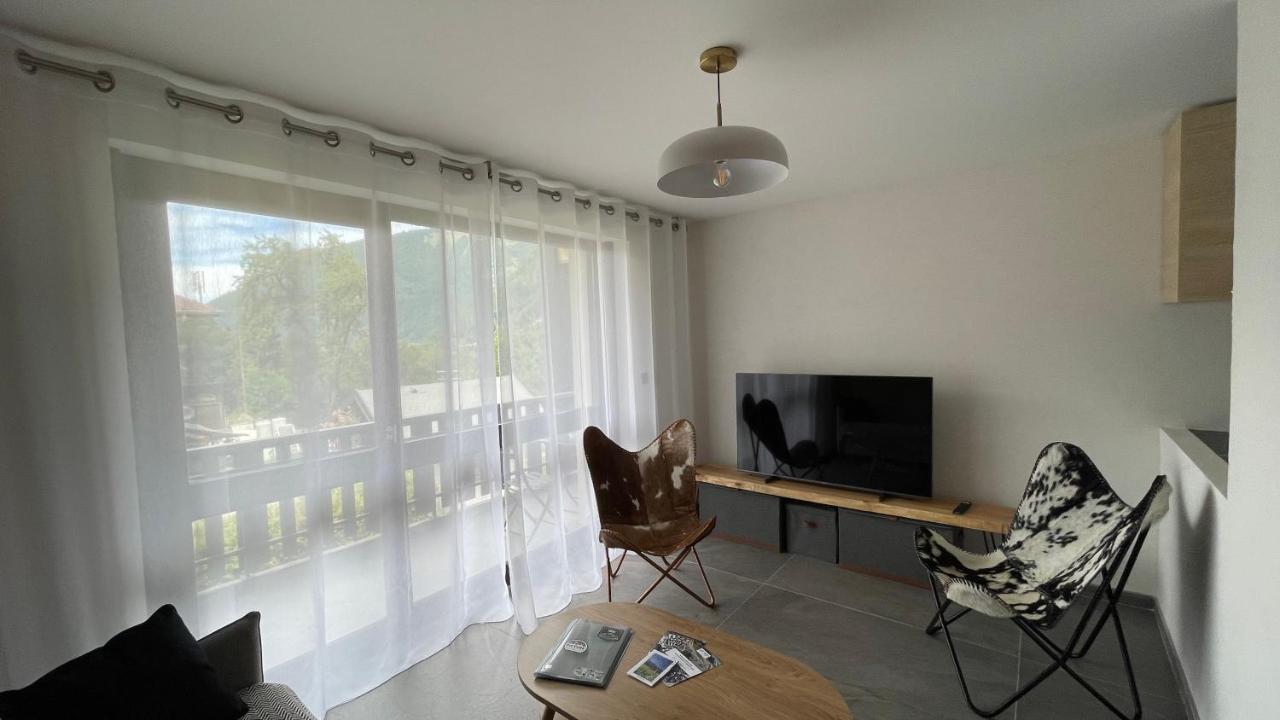 Morzine : Bel Appartement A 5 Mn Du Telepherique Bagian luar foto