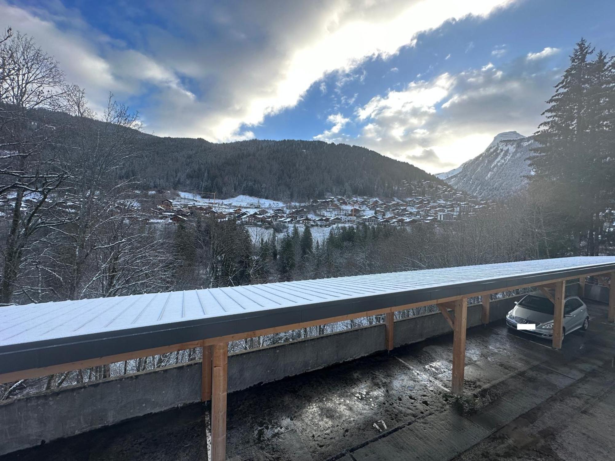 Morzine : Bel Appartement A 5 Mn Du Telepherique Bagian luar foto