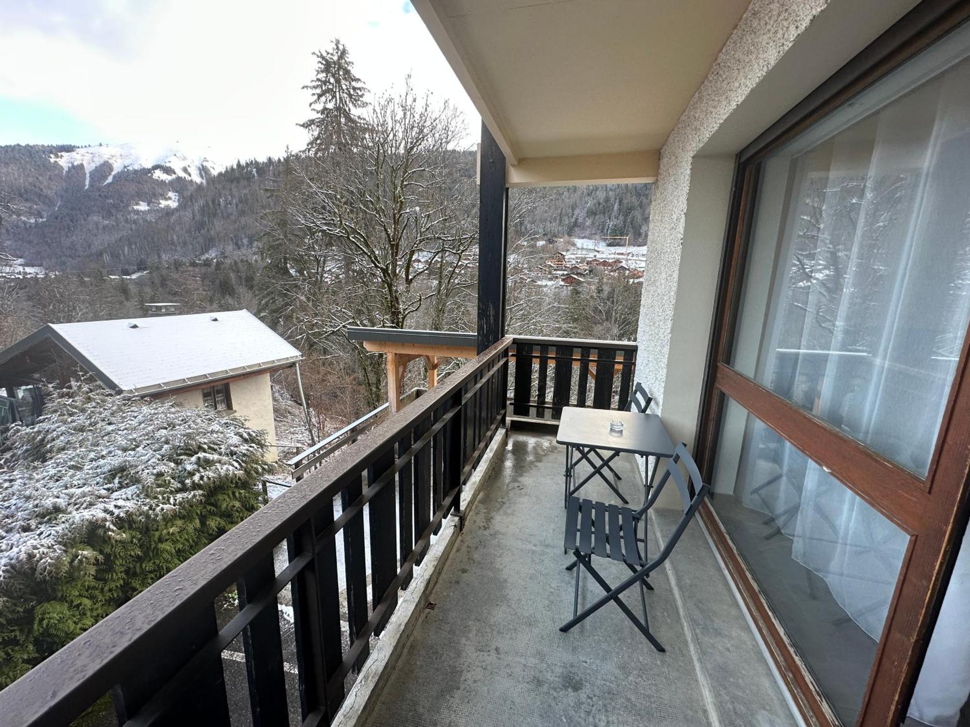 Morzine : Bel Appartement A 5 Mn Du Telepherique Bagian luar foto